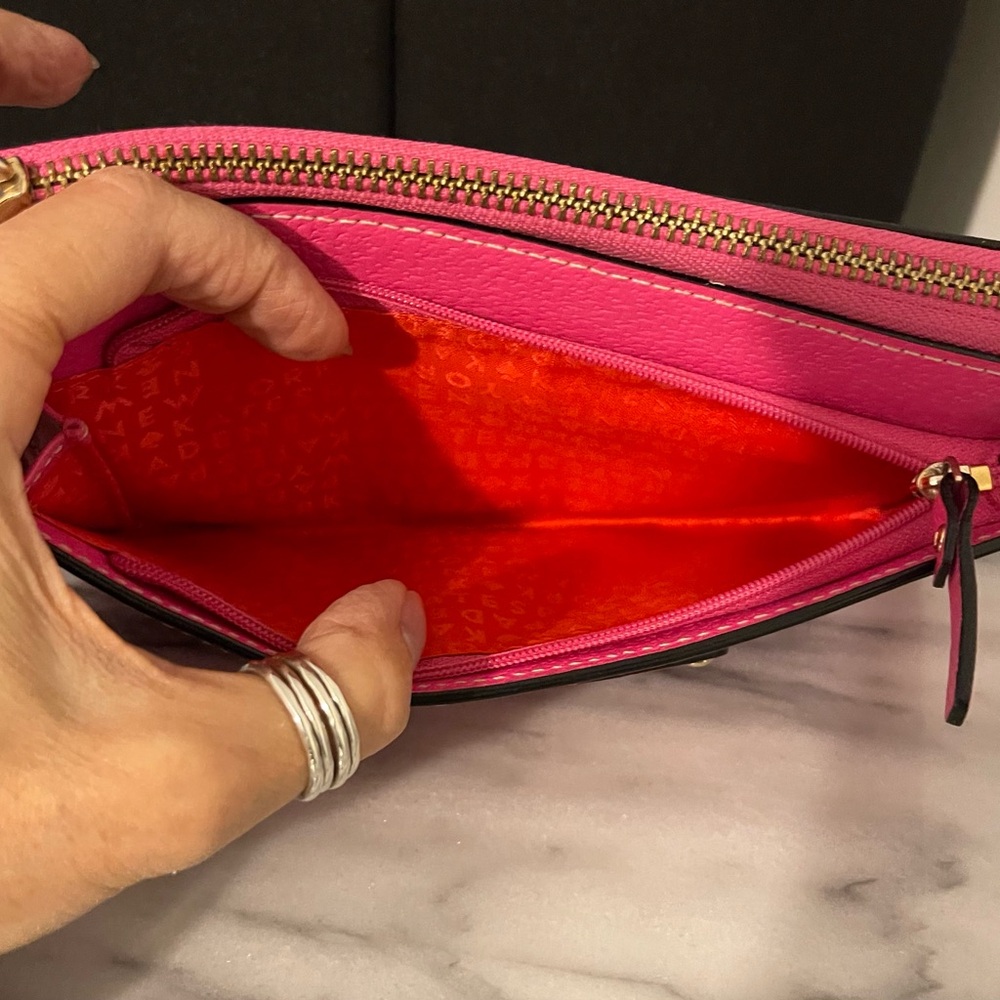 Kate Spade Leather Wristlet Wallet Layton
Wellesley Bright Hot Pink EUC - Picture 3 of 8